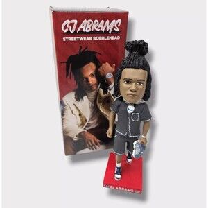 Washington Nationals CJ Abrams Streetwear Bobblehead SGA 8/31/2024 NEW in Box